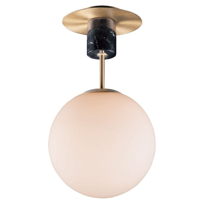 Maxim 26031SWSBRBK - Vesper 1 Light 19" Semi Flush Ceiling Light