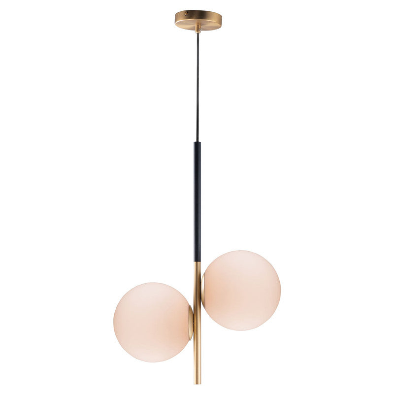 Maxim 26035SWSBRBK - Vesper 2 Light 24" Pendant