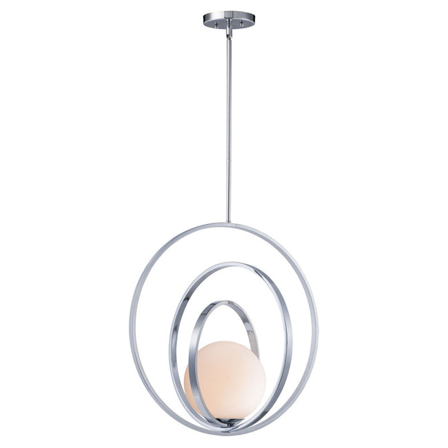 Maxim 26054SWPC - Coronet 1 Light 18" Pendant