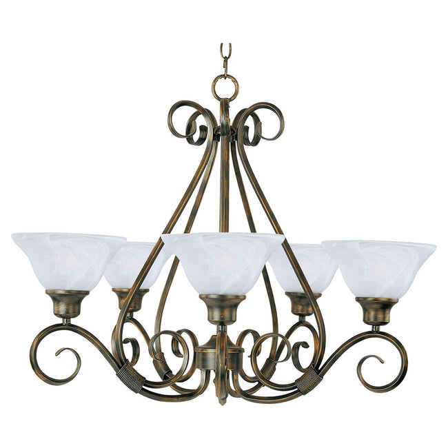 Maxim 2655MRKB - Pacific 5 Light 29" Chandelier