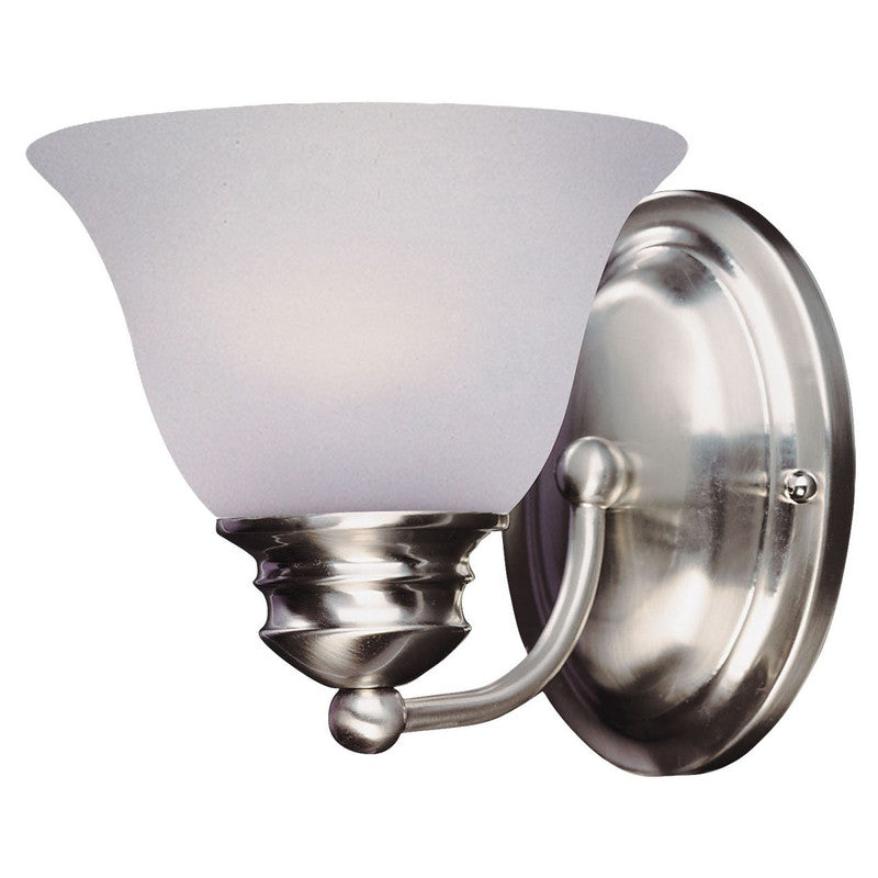 Maxim 2686FTSN - Malaga 1 Light 9" Wall Sconce