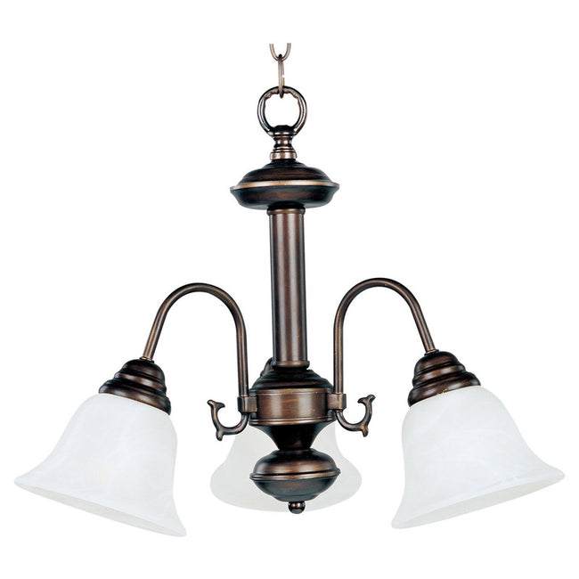 Maxim 2697FTSN - Malaga 3 Light 20" Chandelier