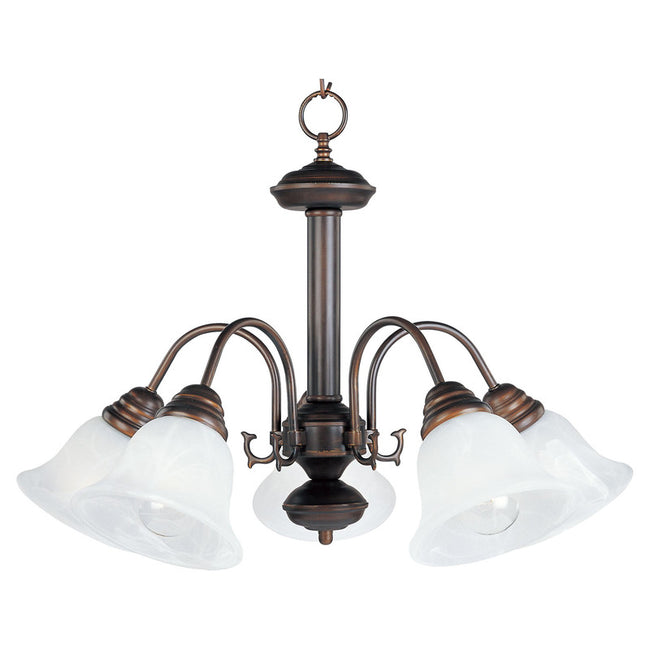 Maxim 2698FTSN - Malaga 5 Light 24" Chandelier