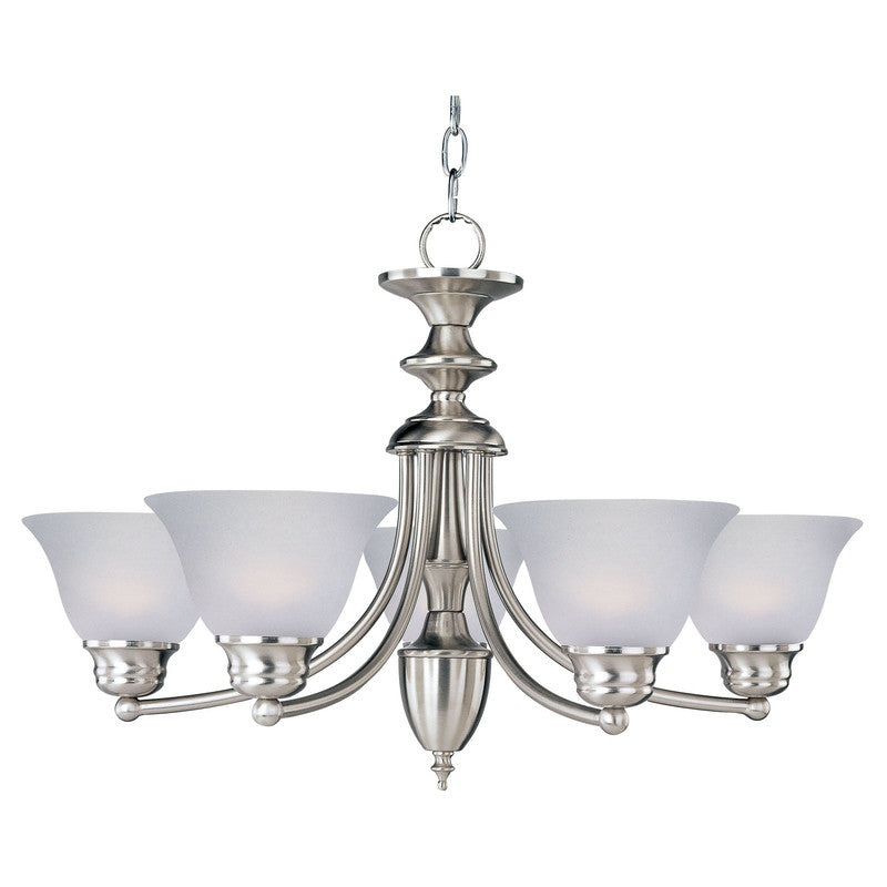 Maxim 2699FTSN - Malaga 5 Light 25" Chandelier