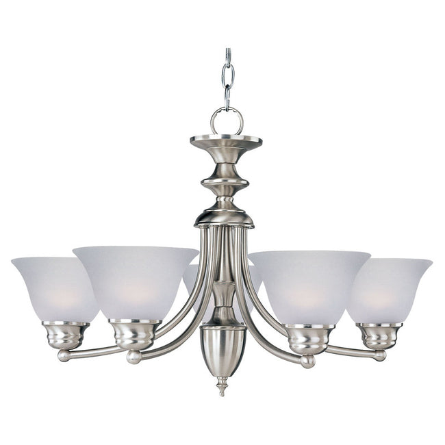 Maxim 2699FTSN - Malaga 5 Light 25" Chandelier