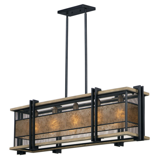Maxim 27567BKBWAB - Boundry 5 Light 45" Chandelier