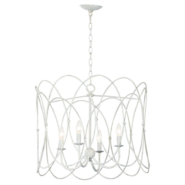 Maxim 27594WWT - Trellis 4 Light 19" Pendant
