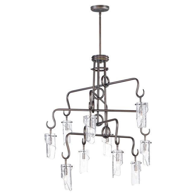 Maxim 27607CLCHB - Citadel 10 Light 42" Chandelier