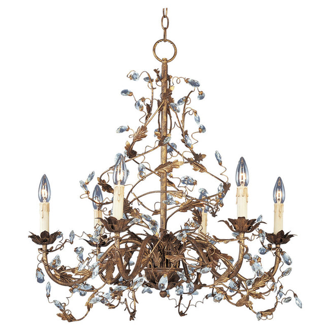 Maxim 2851EG - Elegante 6 Light 29" Chandelier