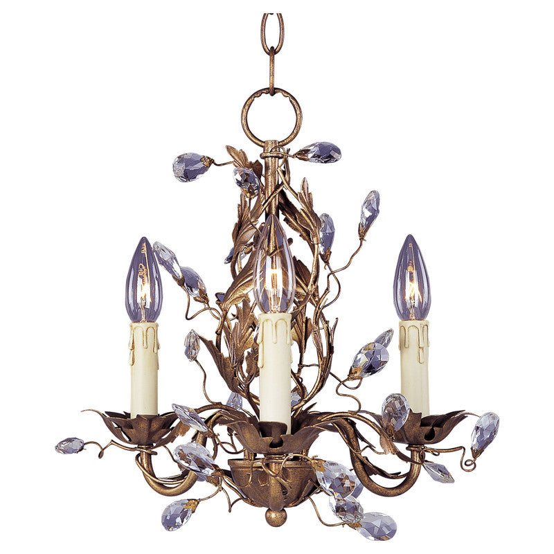 Maxim 2855EG - Elegante 3 Light 15" Chandelier