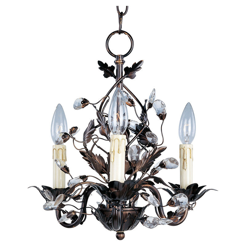 Maxim 2855EG - Elegante 3 Light 15" Chandelier
