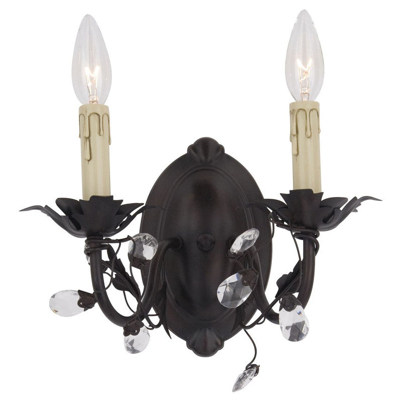 Maxim 2857EG - Elegante 2 Light 12" Wall Sconce