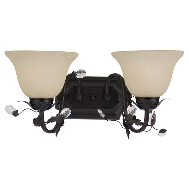 Maxim 2864FIOI - Elegante 2 Light 18" Vanity Light