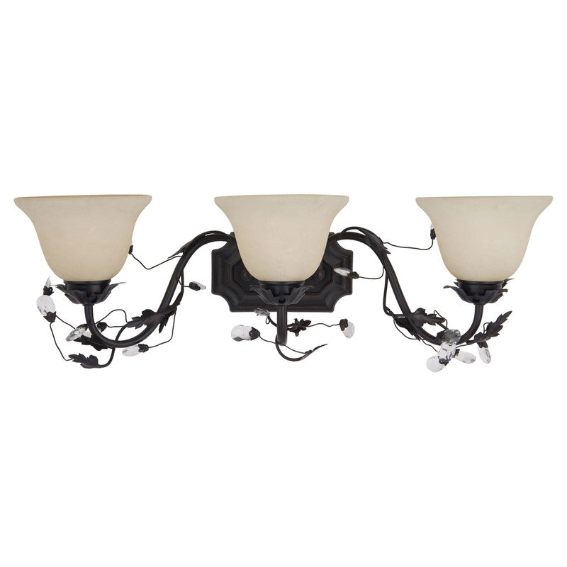 Maxim 2865FIOI - Elegante 3 Light 28" Vanity Light