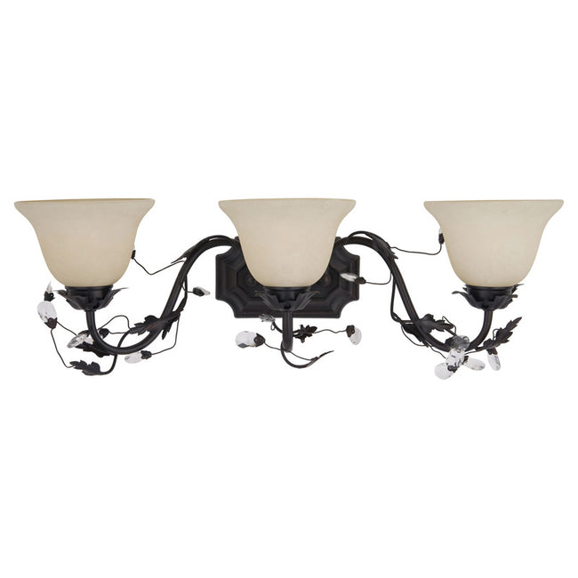 Maxim 2865FIOI - Elegante 3 Light 28" Vanity Light