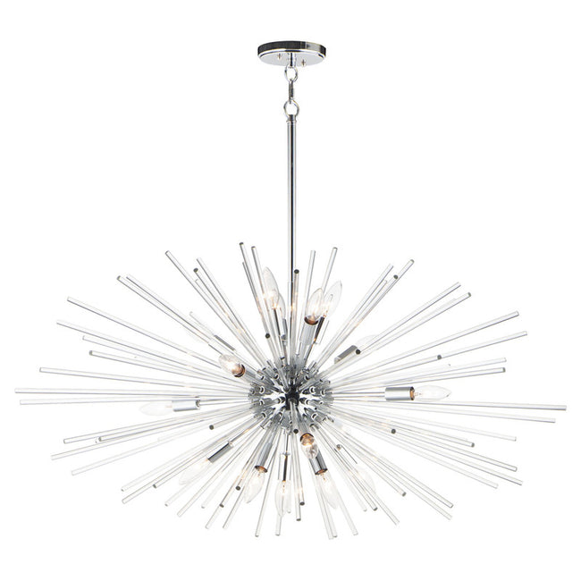 Maxim 28668CLPC - Polaris 16 Light 40" Pendant