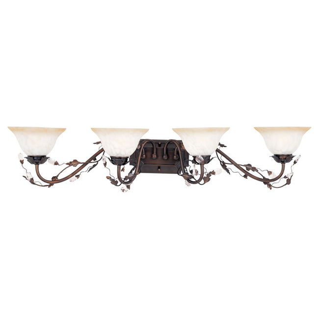 Maxim 2866FIOI - Elegante 4 Light 39" Vanity Light