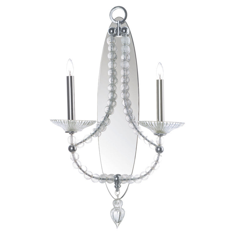 Maxim 30002CLPN - Paris 2 Light 26" Wall Sconce
