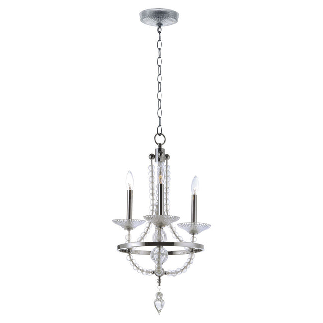 Maxim 30003CLPN - Paris 3 Light 28" Chandelier