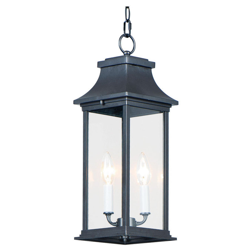 Maxim 30029CLBK - Vicksburg 2 Light 19" Pendant