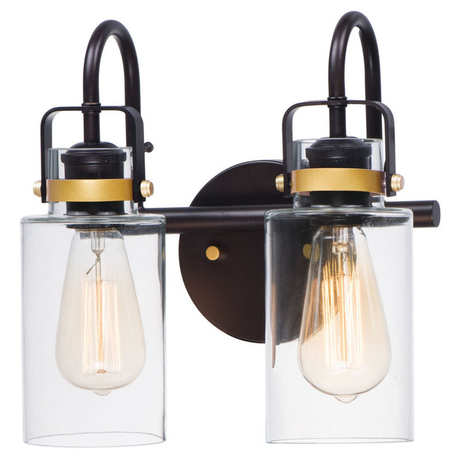 Maxim 30171CLBZGLD - Magnolia 2 Light 12" Vanity Light