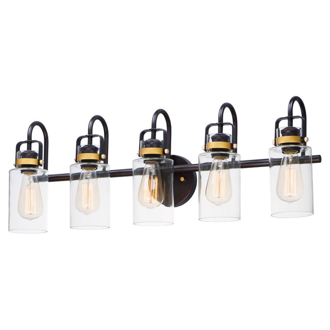 Maxim 30173CLBZGLD - Magnolia 5 Light 32" Vanity Light