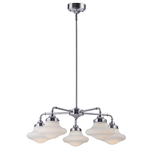 Maxim 30245SWSN - New School 5 Light 28" Chandelier
