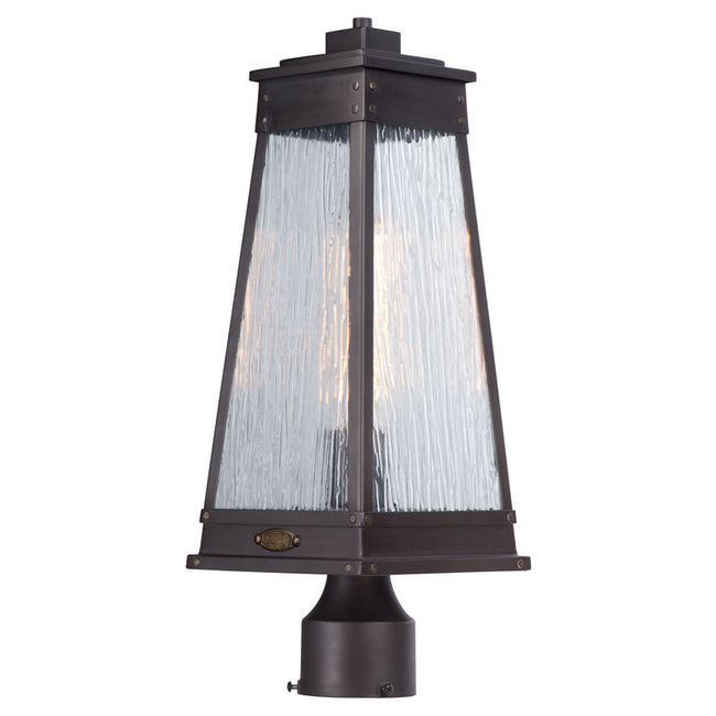 Maxim 3041RPOLB - Schooner 1 Light 19" Post Light