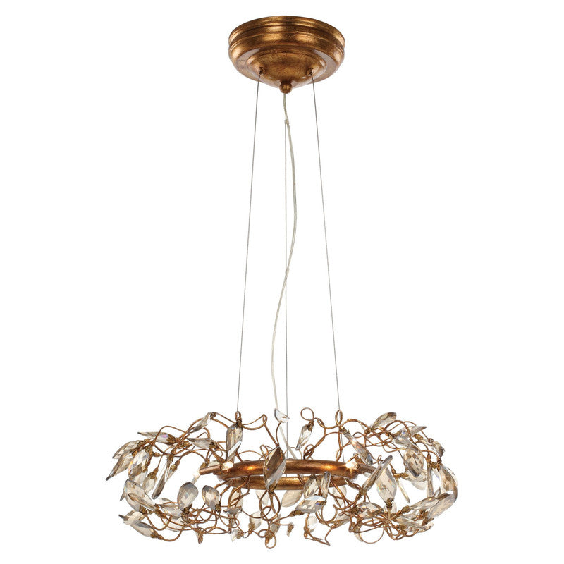 Maxim 30444CGGL - Crystal Garden 6 Light 18" Pendant
