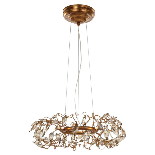 Maxim 30444CGGL - Crystal Garden 6 Light 18" Pendant