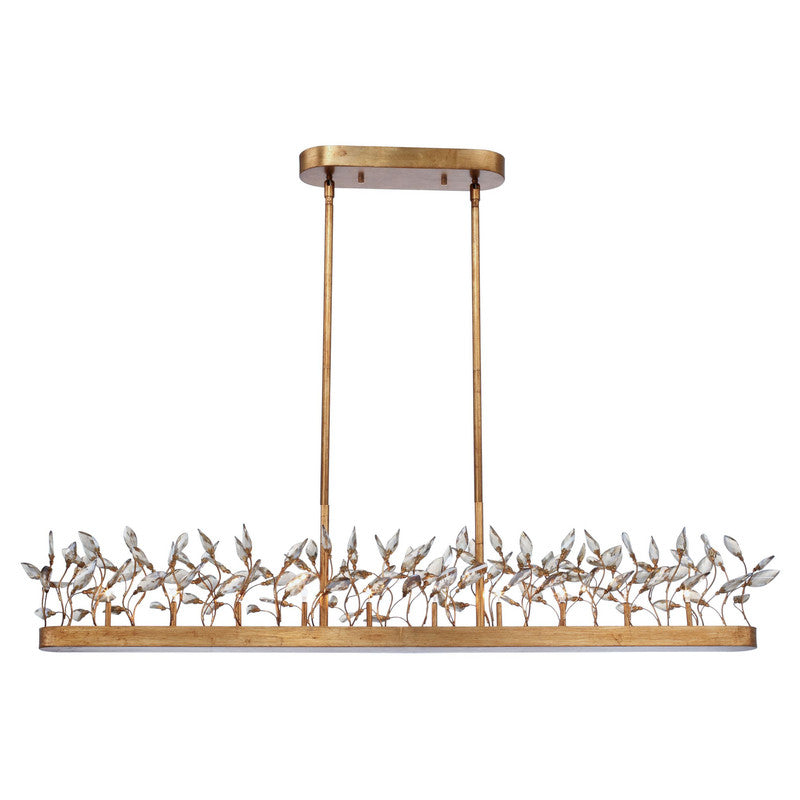 Maxim 30446CGGL - Crystal Garden 10 Light 50" Chandelier