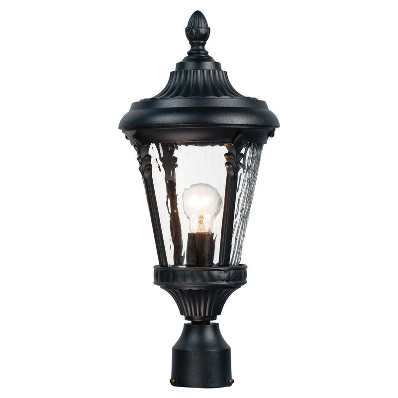 Maxim 3050WGBK - Sentry 1 Light 21" Post Light