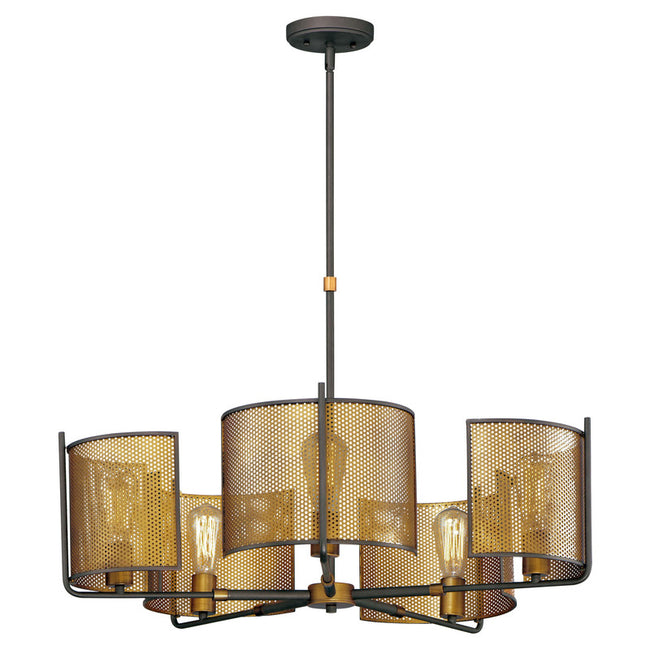 Maxim 31215OIAB - Caspian 5 Light 31" Pendant