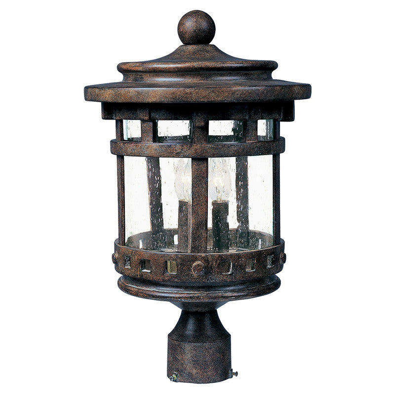 Maxim 3136CDSE - Santa Barbara DC 3 Light 16" Post Light