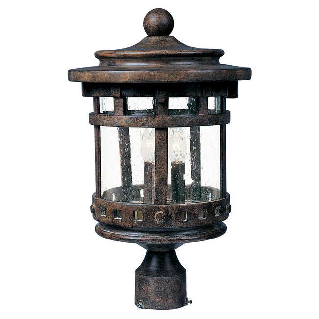 Maxim 3136CDSE - Santa Barbara DC 3 Light 16" Post Light