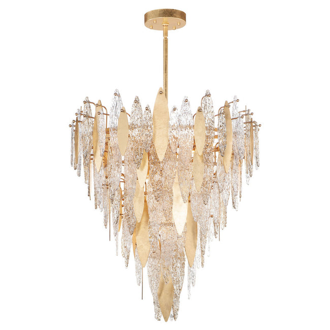 Maxim 32328CLCMPGL - Majestic 21 Light 37" Chandelier