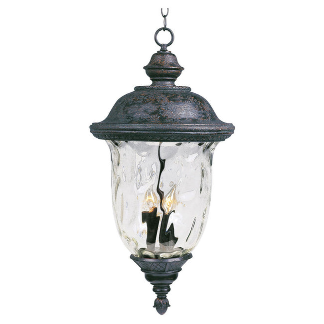 Maxim 3427WGOB - Carriage House DC 3 Light 25" Pendant