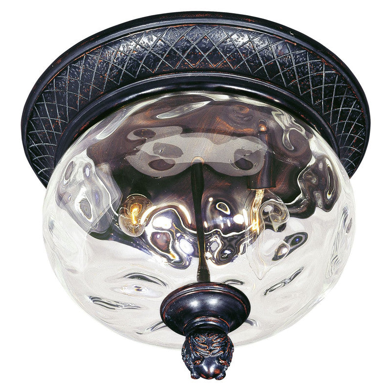 Maxim 3429WGOB - Carriage House DC 2 Light 12" Flush Mount