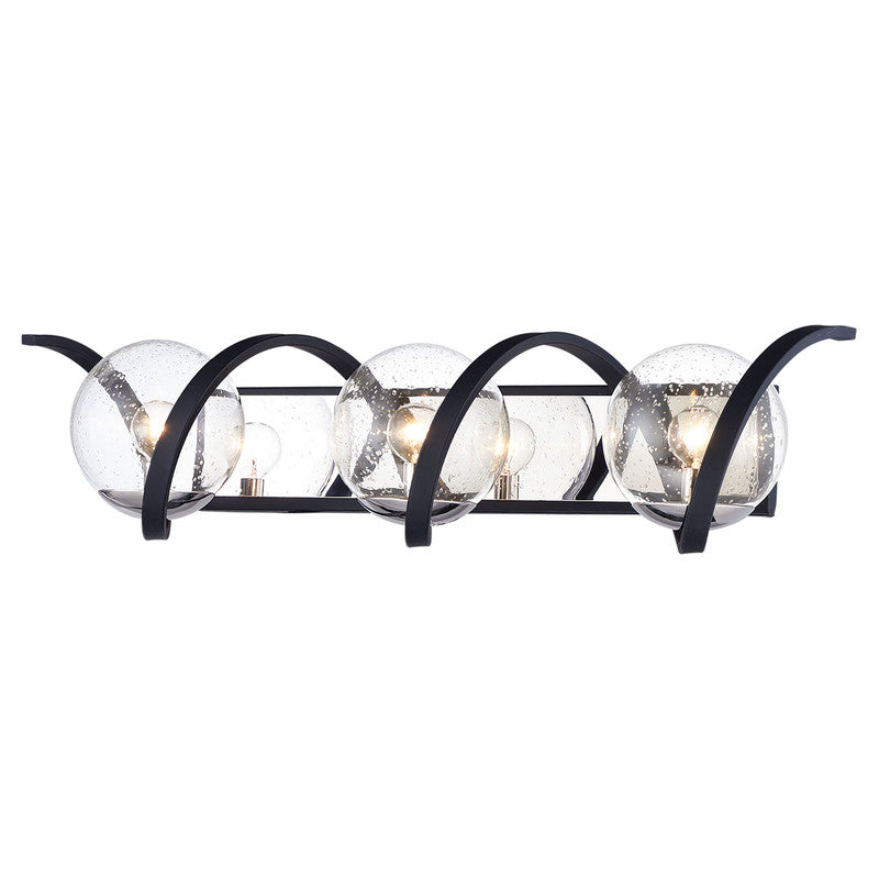 Maxim 35106CDBKPN - Curlicue 3 Light 30" Vanity Light