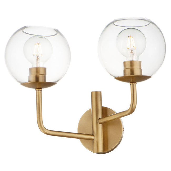 Maxim 38412CLNAB - Branch 2 Light 18" Vanity Light