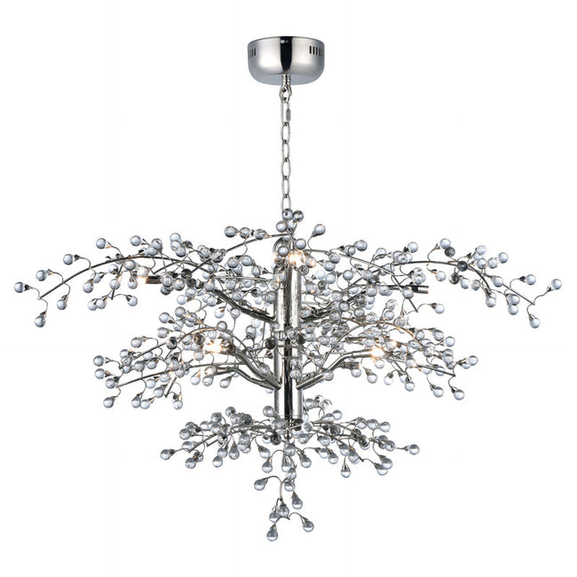 Maxim 38504CLPN - Cluster 8 Light 37" Chandelier