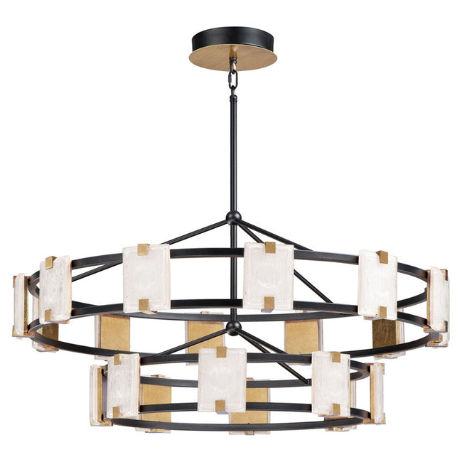 Maxim 39538CYBKGL - Radiant 20 Light 42" Chandelier