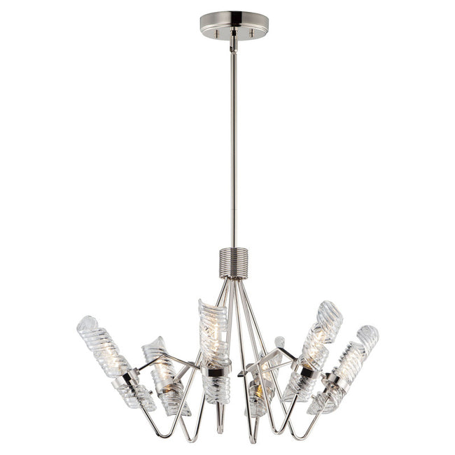 Maxim 39555CLPN - Milano 6 Light 31" Chandelier