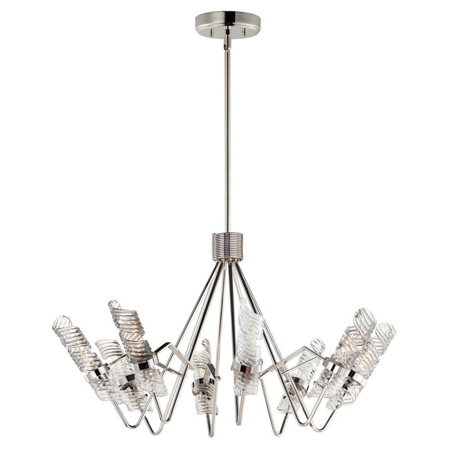 Maxim 39556CLPN - Milano 8 Light 38" Chandelier