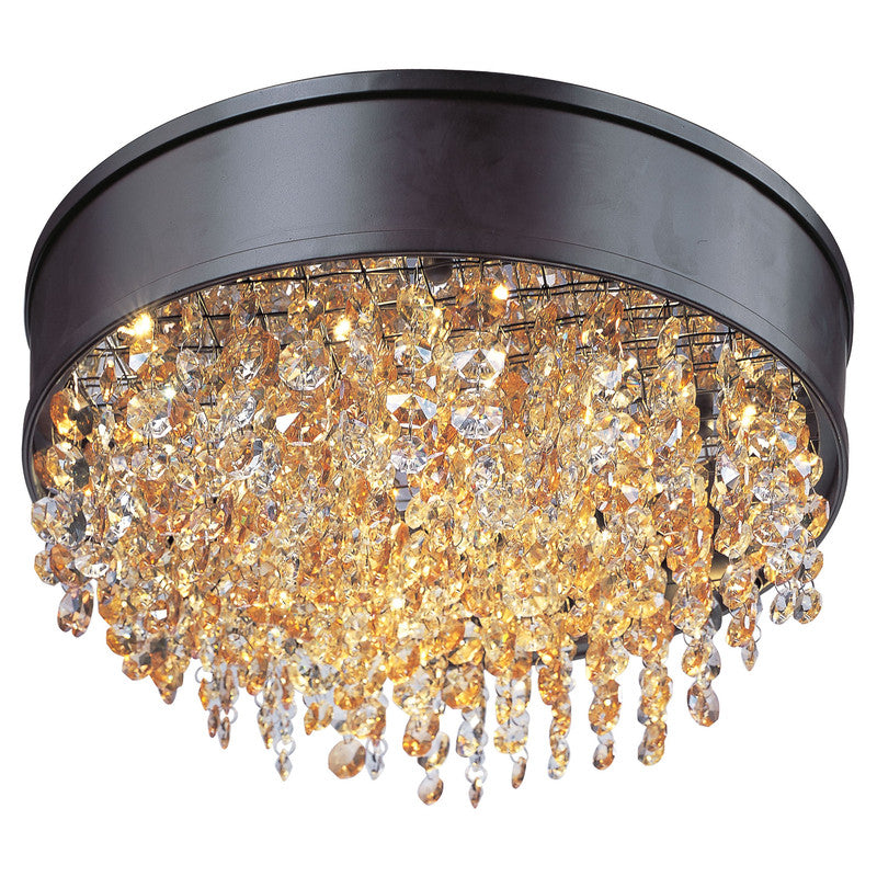 Maxim 39650MSKPC - Mystic 11 Light 16" Flush Mount