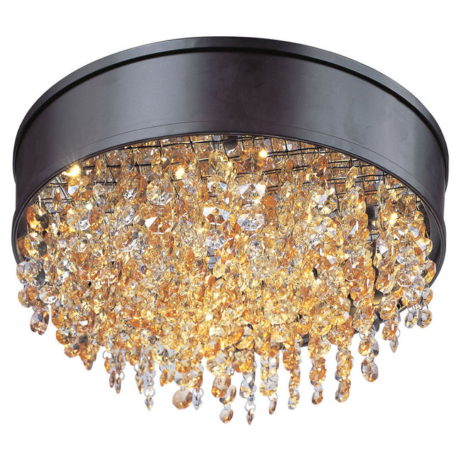 Maxim 39650MSKPC - Mystic 11 Light 16" Flush Mount