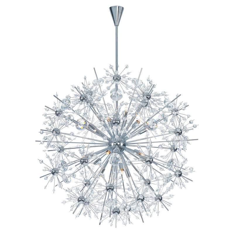Maxim 39746BCPC - Starfire 18 Light 44" Pendant