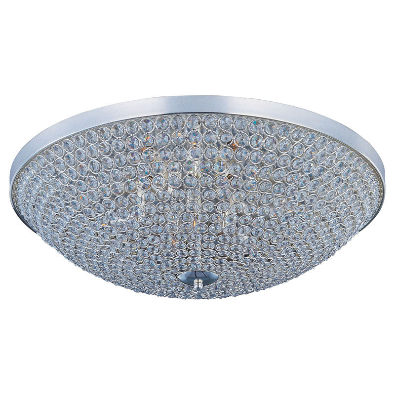 Maxim 39872BCBZ - Glimmer 6 Light 19" Flush Mount