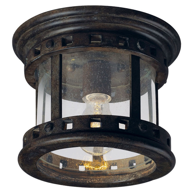 Maxim 40030CDSE - Santa Barbara VX 1 Light 9" Flush Mount