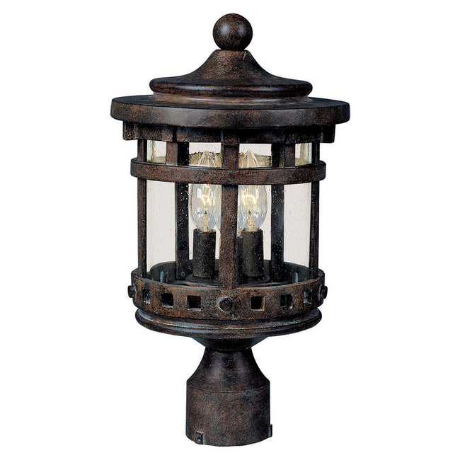 Maxim 40036CDSE - Santa Barbara VX 3 Light 16" Post Light